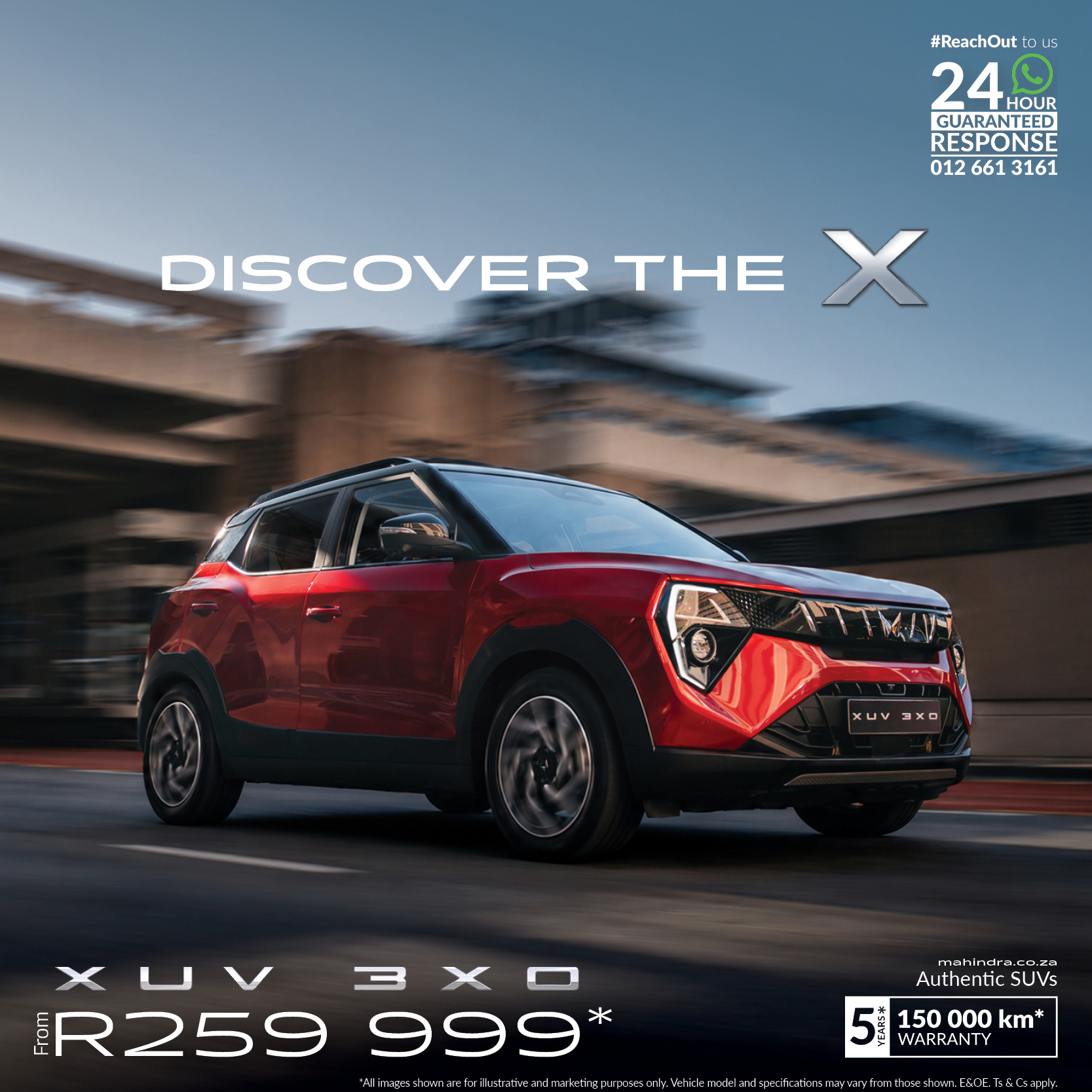 XUV 3XO hero (mobile)